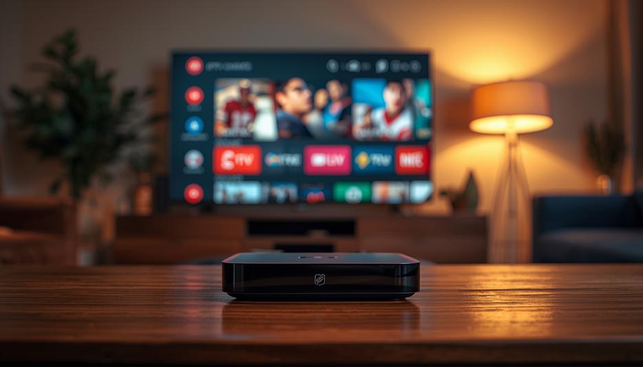 watch NHL games IPTV Canada illustration