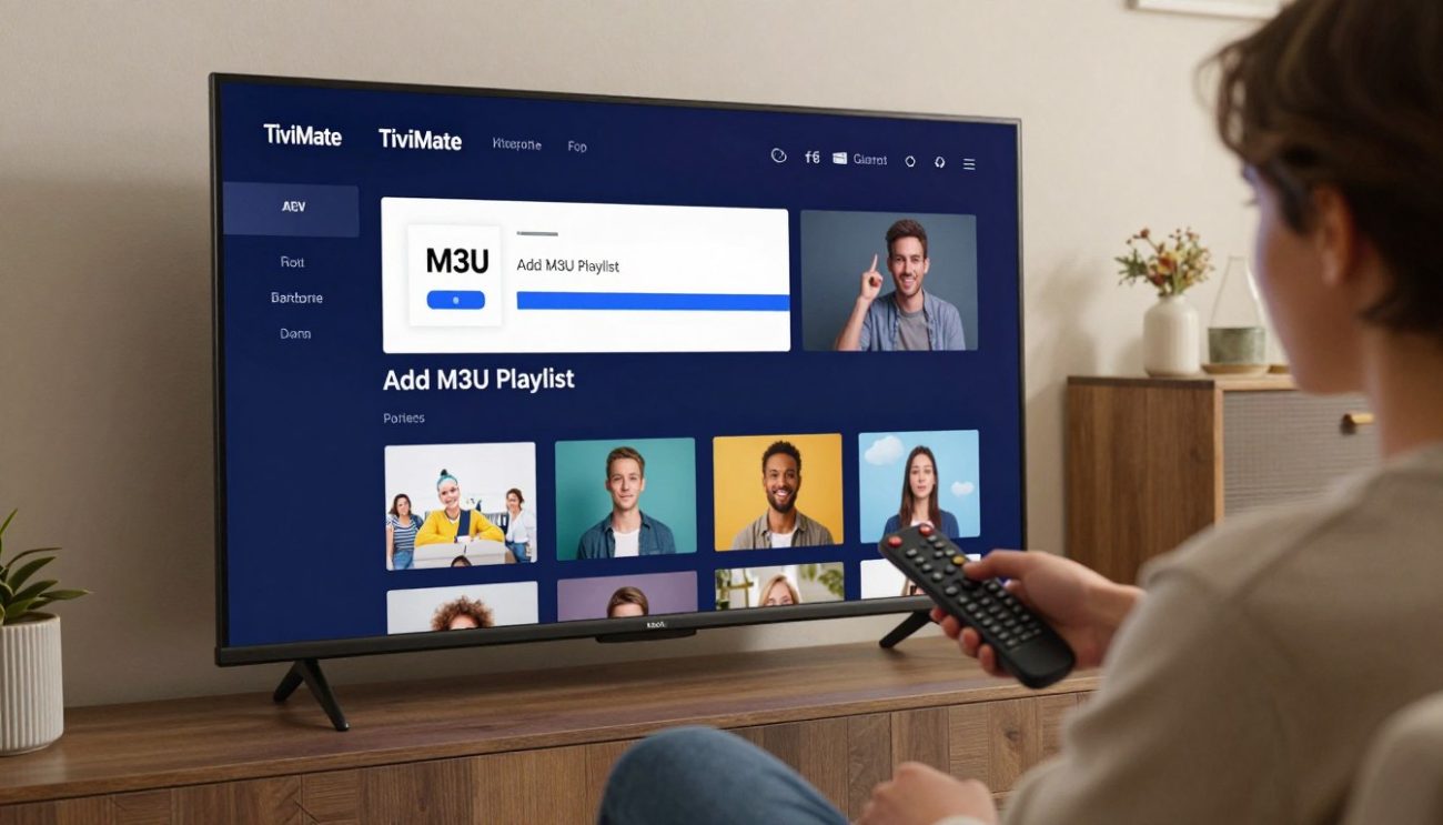 Adding M3U Playlist on TiviMate