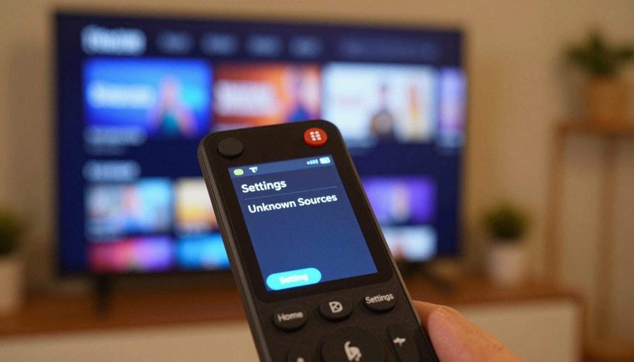 Firestick settings for unknown sources