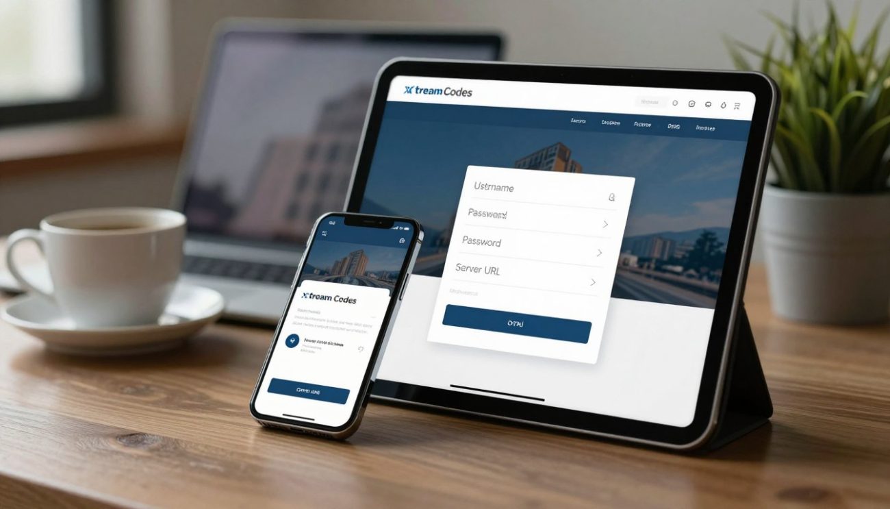 Xtream Codes Login on mobile devices